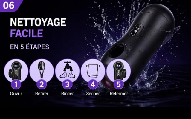 Appareil Intime Intelligent – 9 Modes de Sensation