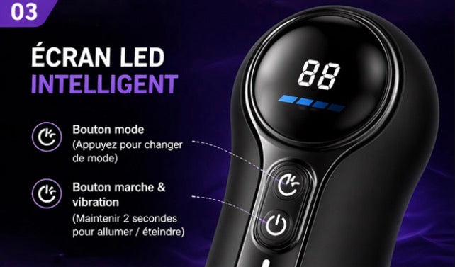Appareil Intime Intelligent – 9 Modes de Sensation
