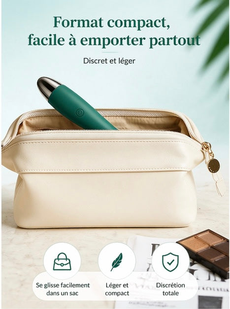 Stimulateur Intime Discret – 10 Modes, Recharge USB, Silencieux & Étanche