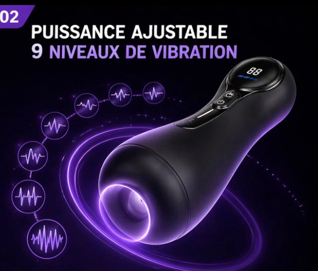 Appareil Intime Intelligent – 9 Modes de Sensation