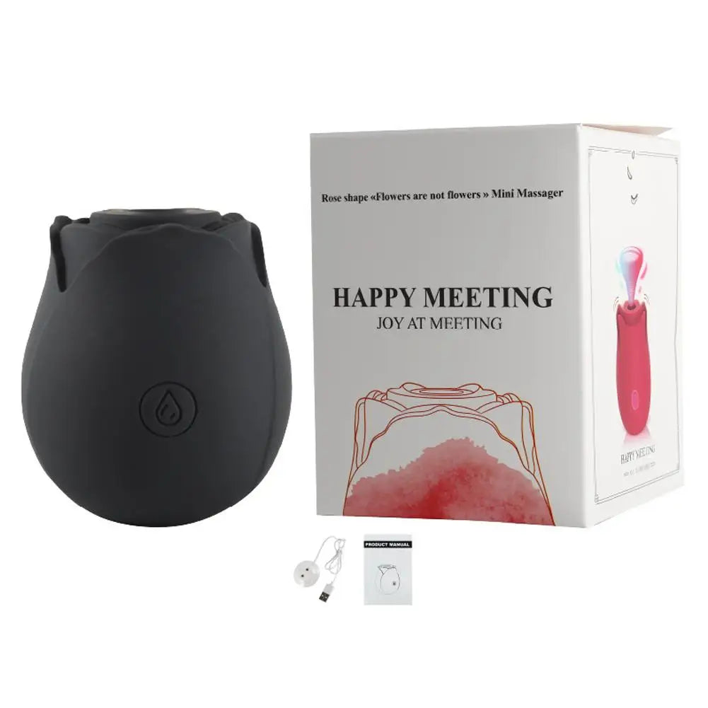 Stimulateur Clitoridien Rose – Rechargeable & Silencieux